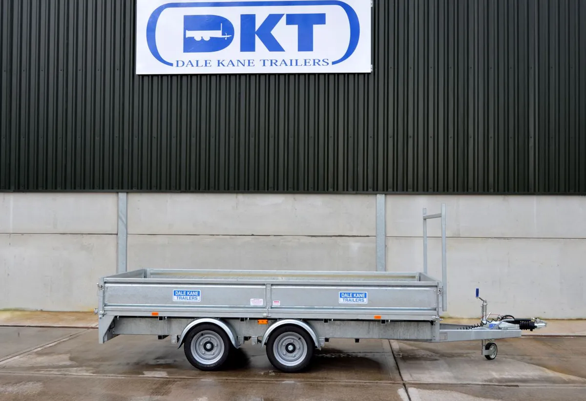 Dale Kane 8ft, 10ft, 12ft Dropside trailers - Image 1