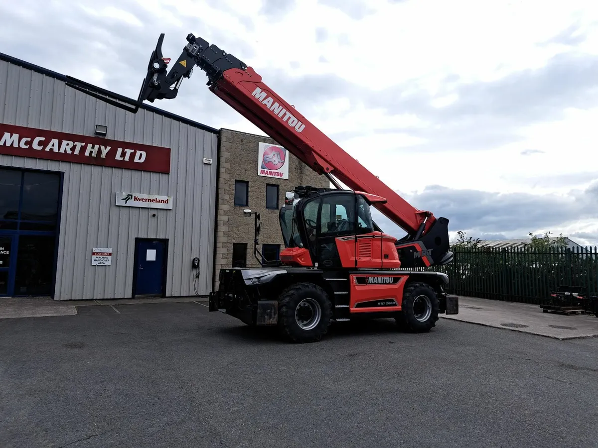 New Manitou MRT 2660 Rotating telehandler - Image 4