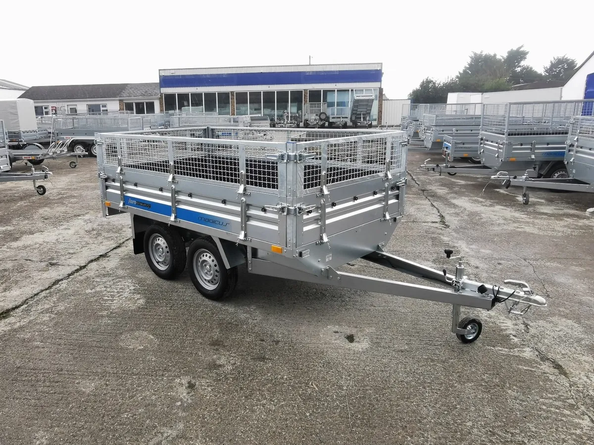 9x5 Dropside Trailer with Mesh - Image 1