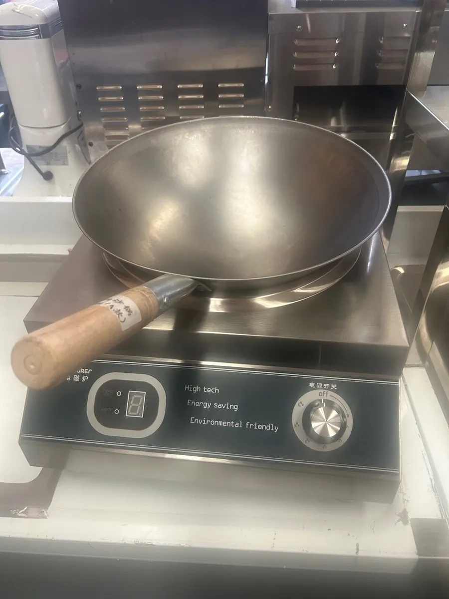 New heavy duty induction wok cooker