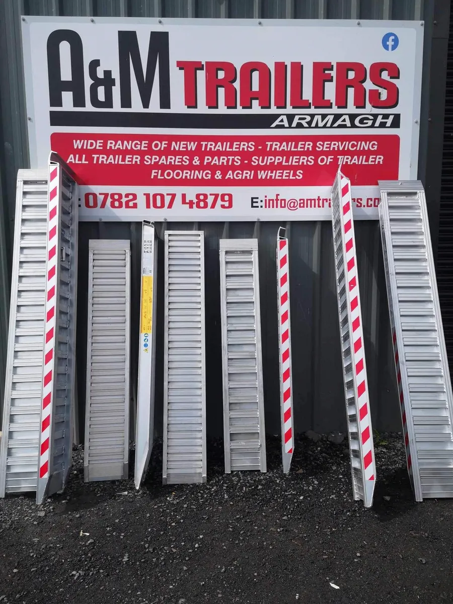 aluminium trailer ramps ifor williams nugent parts - Image 1