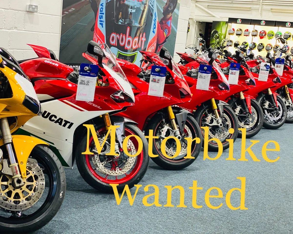 Looking to sell your motorbike get in touch