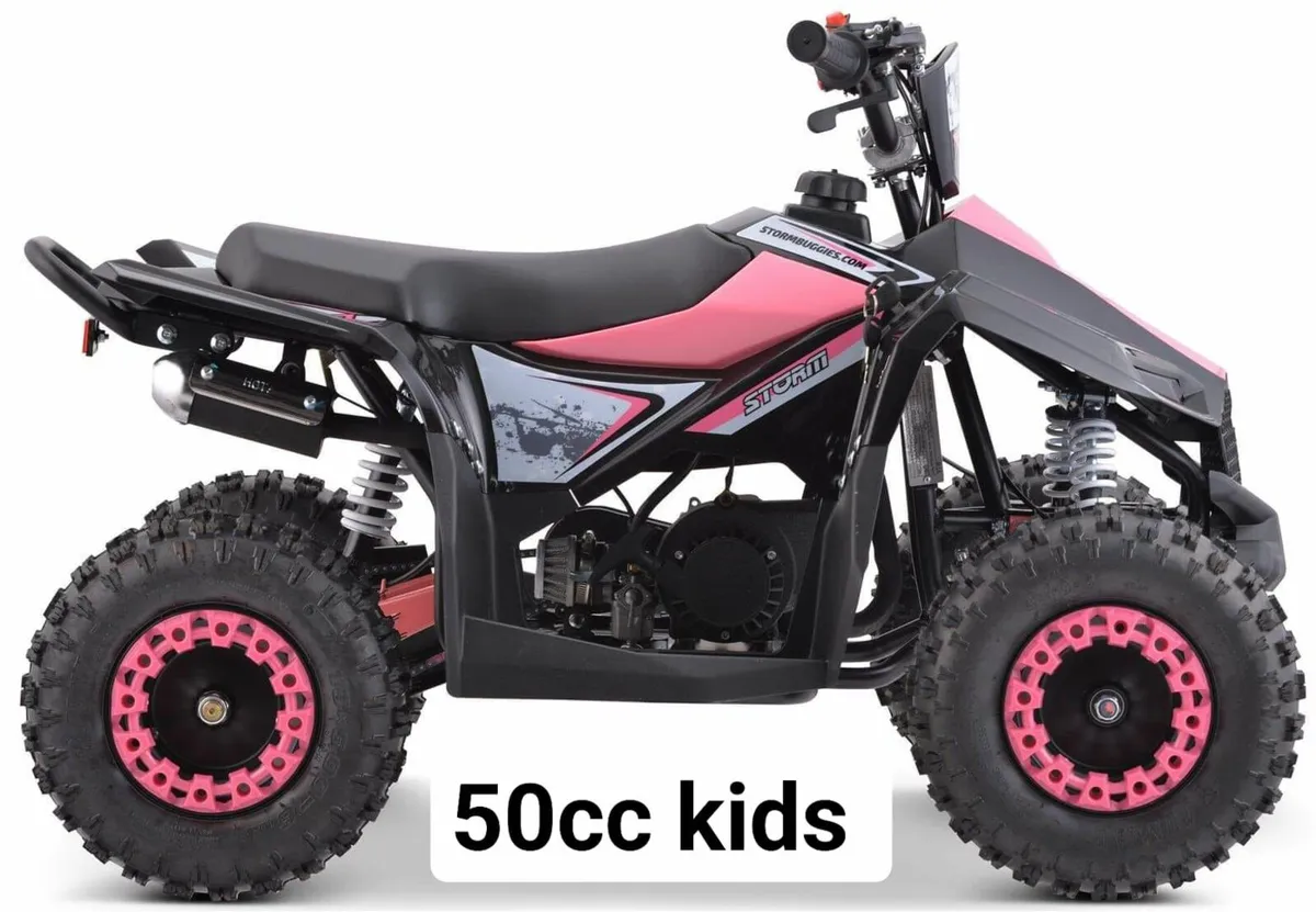 Pink sales 50cc quad