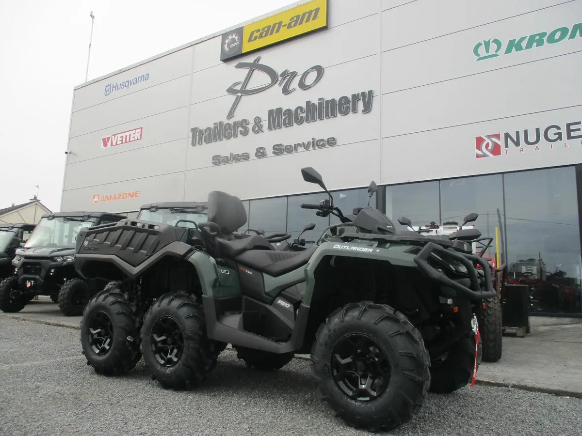 Can-am outlander quad 6 x 6 atv - Image 1