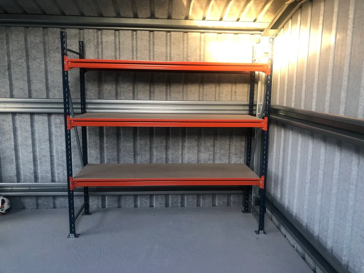 Pallet racking/ long span shelving.