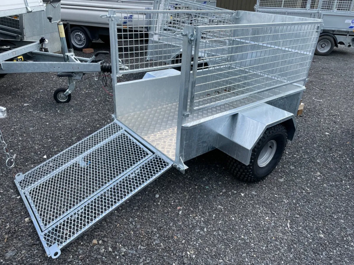 New 5' x 3' Fully Galvanised Quad Trailer - Image 1