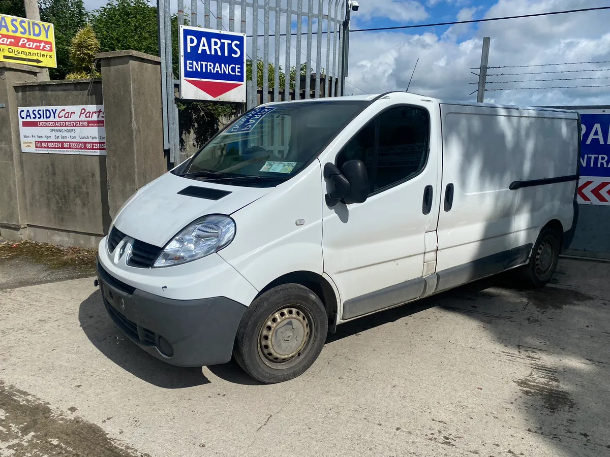 For parts 2012 Renault Traffic 2l diesel