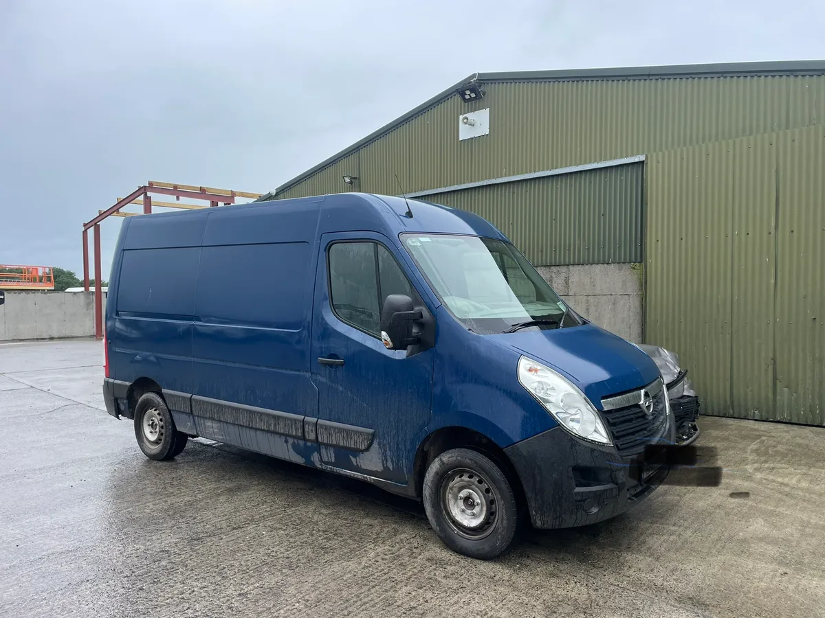 2016 Renault master 2.3 dci for dismantling