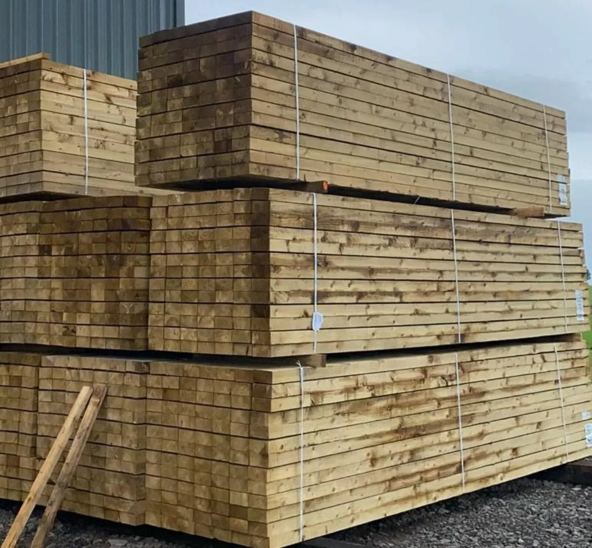 6x3" timber 4.8m best Value. Kiln dried - Image 1