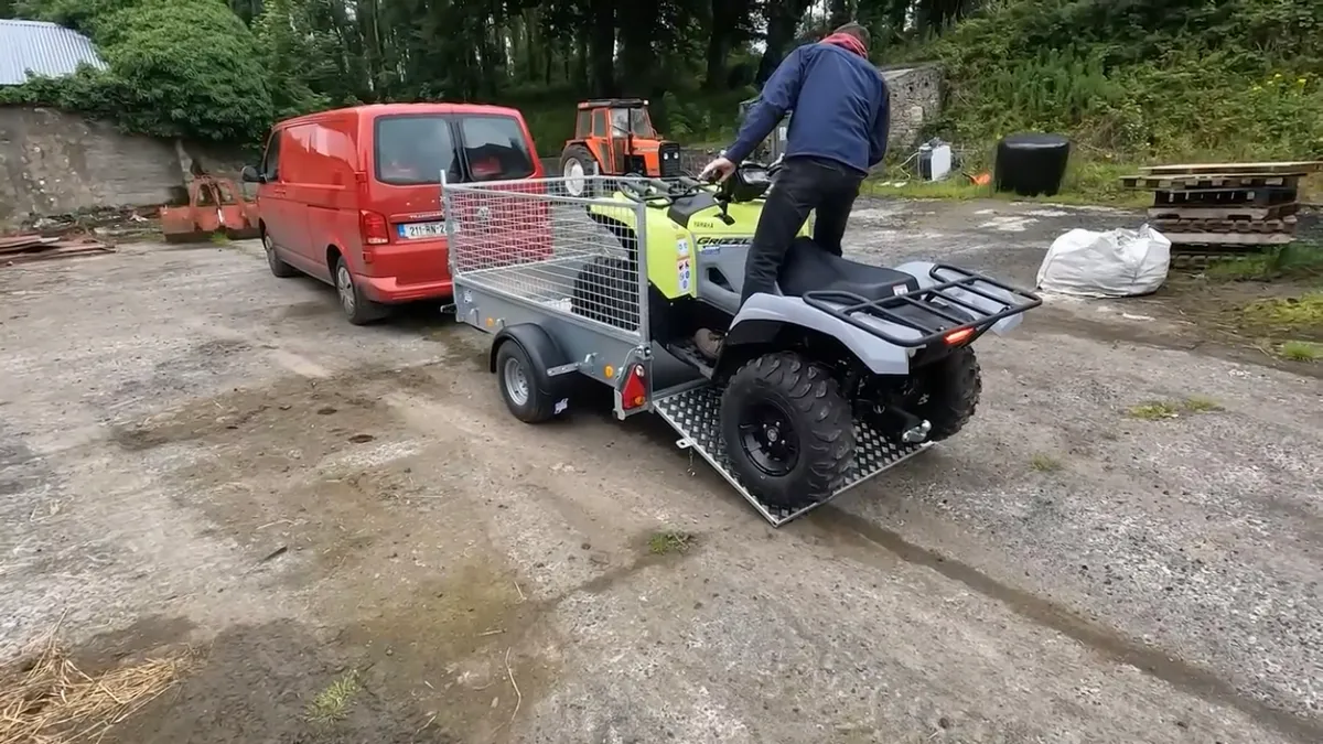 Canning Farms takes delivery of his New ATV.... - Image 1