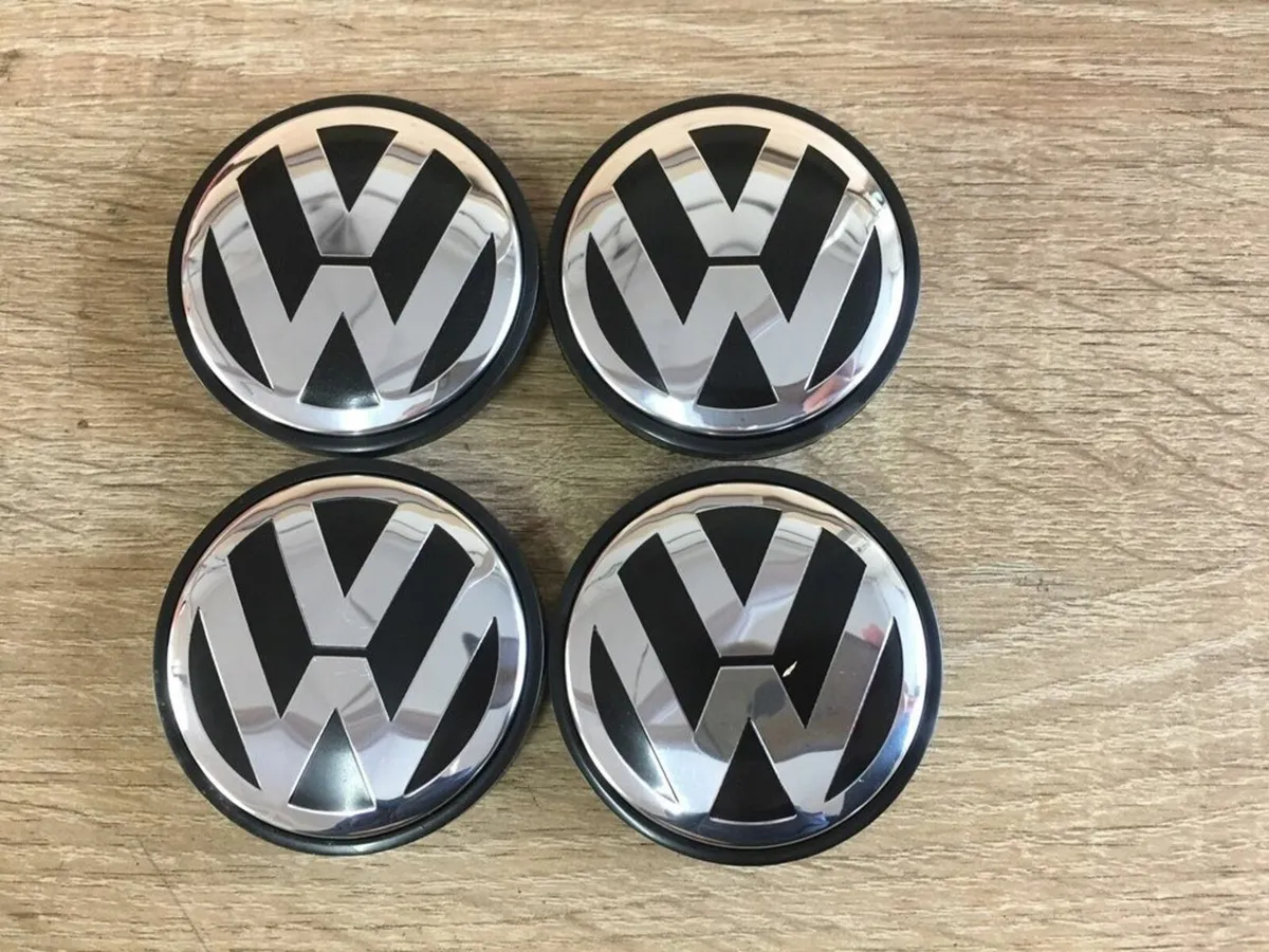 Volkswagen alloy wheel centre caps  56mm