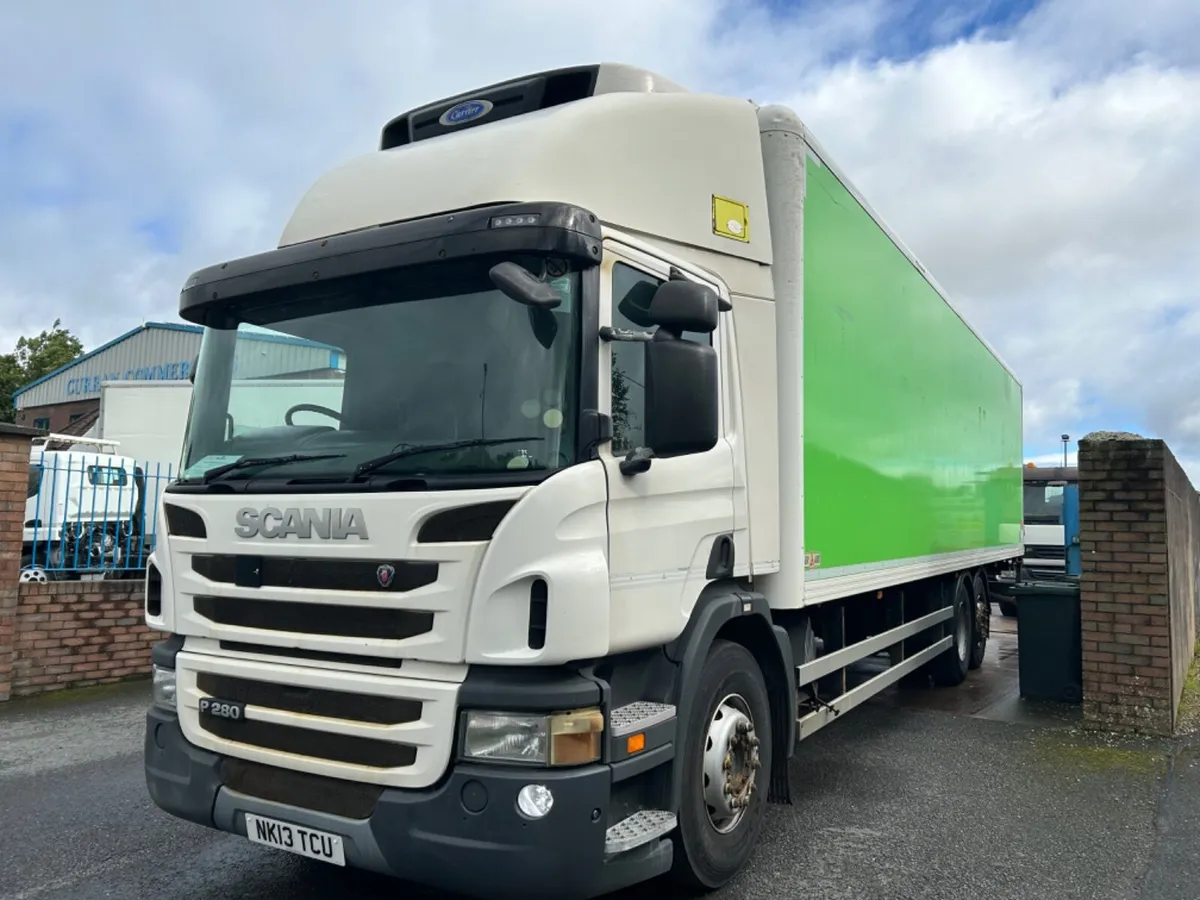 2013 Scania p280 6x2 fridge or chassis cab