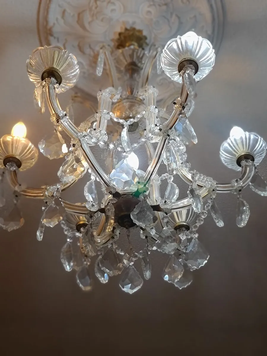 French  crystal chandelier