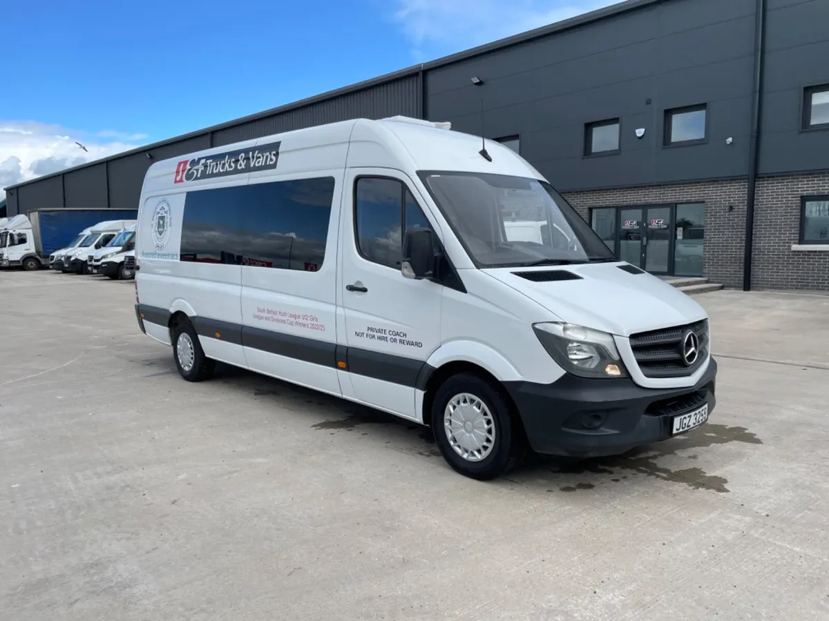 Vrt paid Mercedes sprinter lwb 15 seater mini bus - Image 1