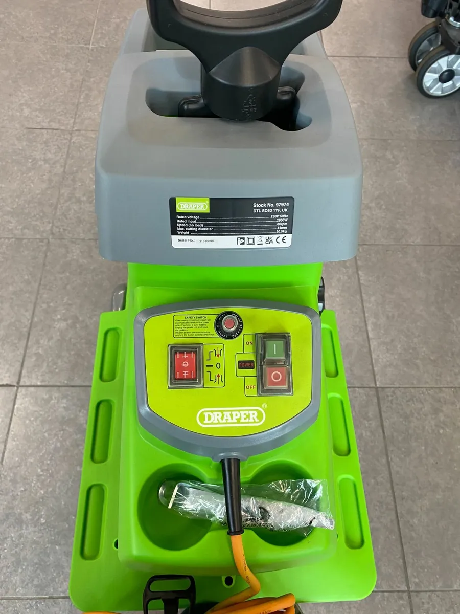 Draper Quiet Garden Shredder - Image 1