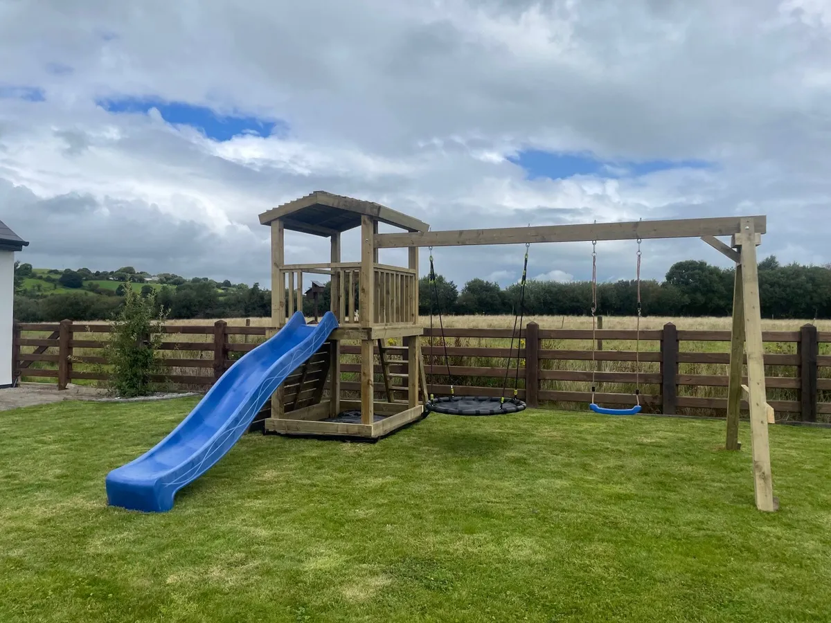 Handmade Kids Play Frames - Picnic Tables - Image 1