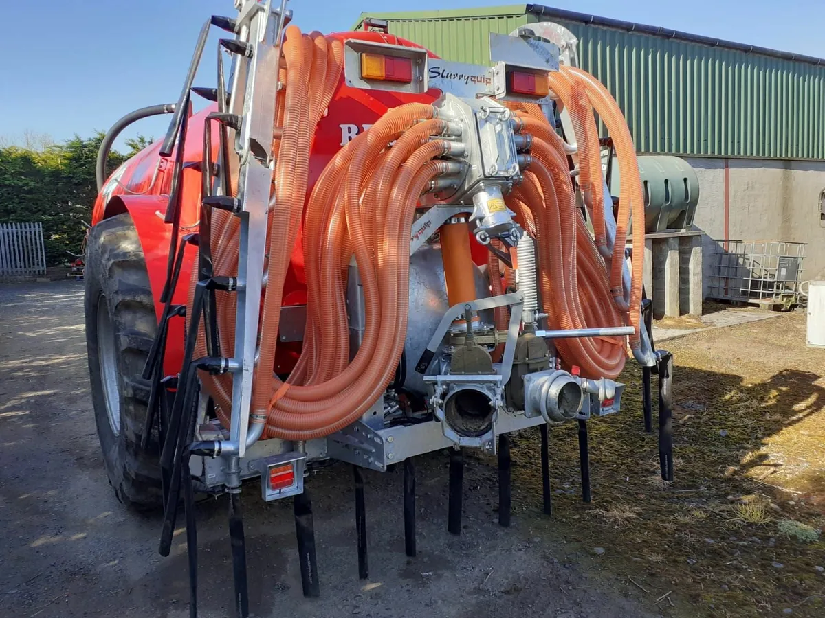 Slurryquip Tanker Dribble Bars 7.8m to 12m Widths