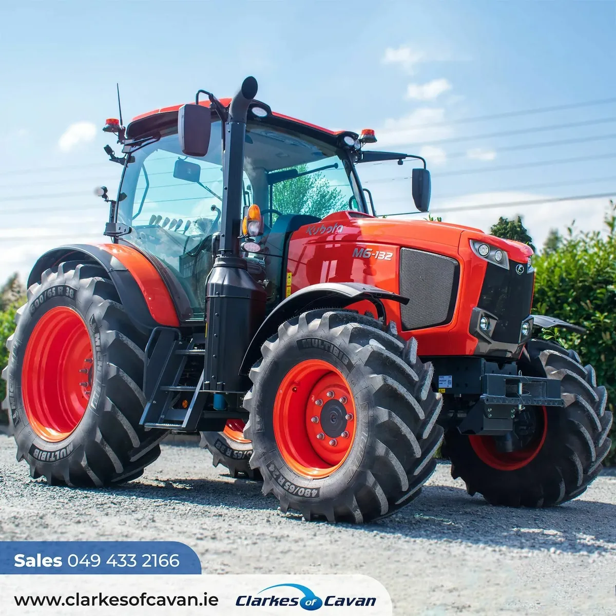 New Kubota M6132 Tractor - Image 1