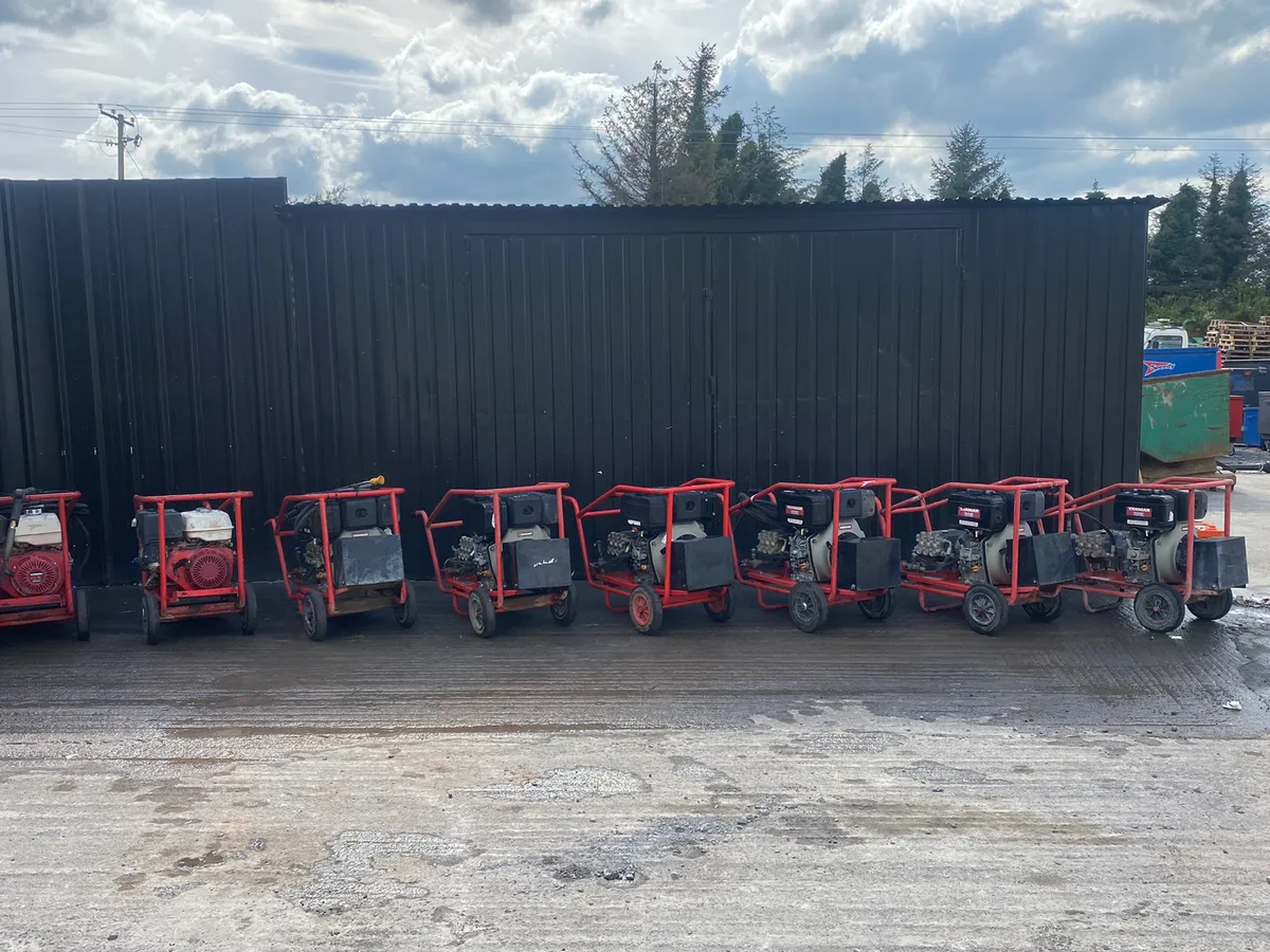 Large Selection of Petrol and Diesel Power washers - Image 2