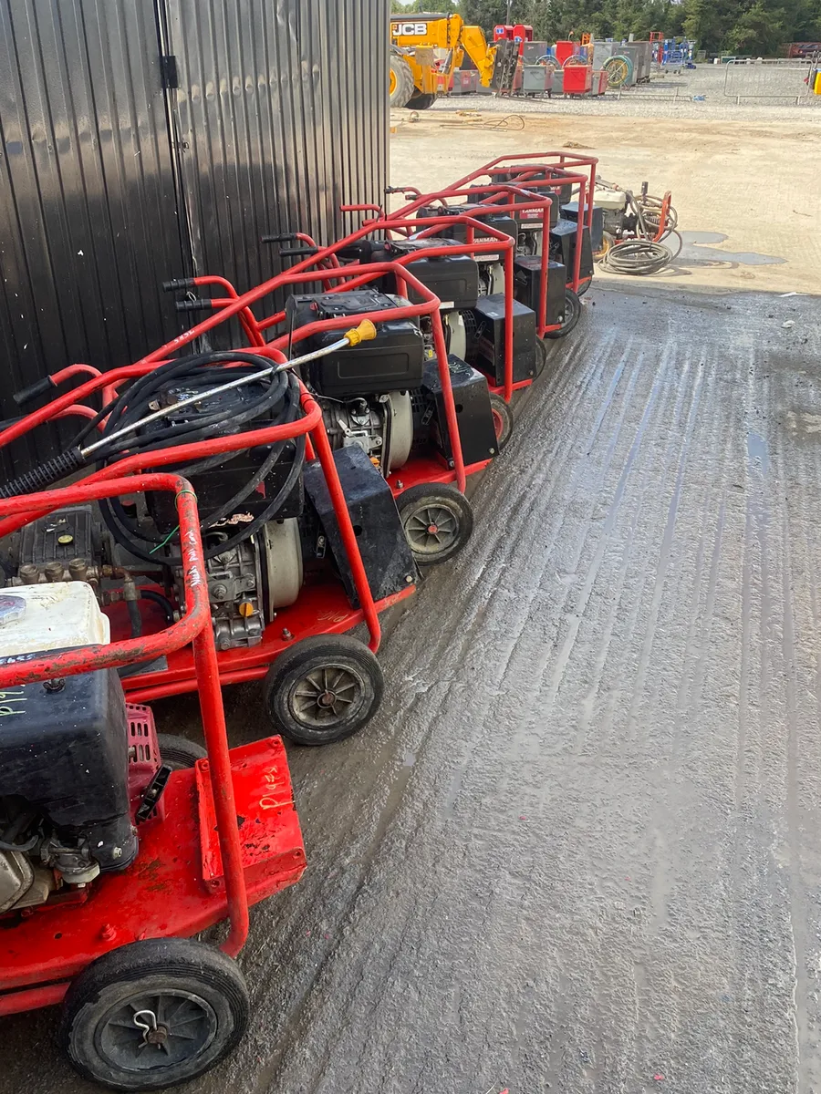 Large Selection of Petrol and Diesel Power washers - Image 3