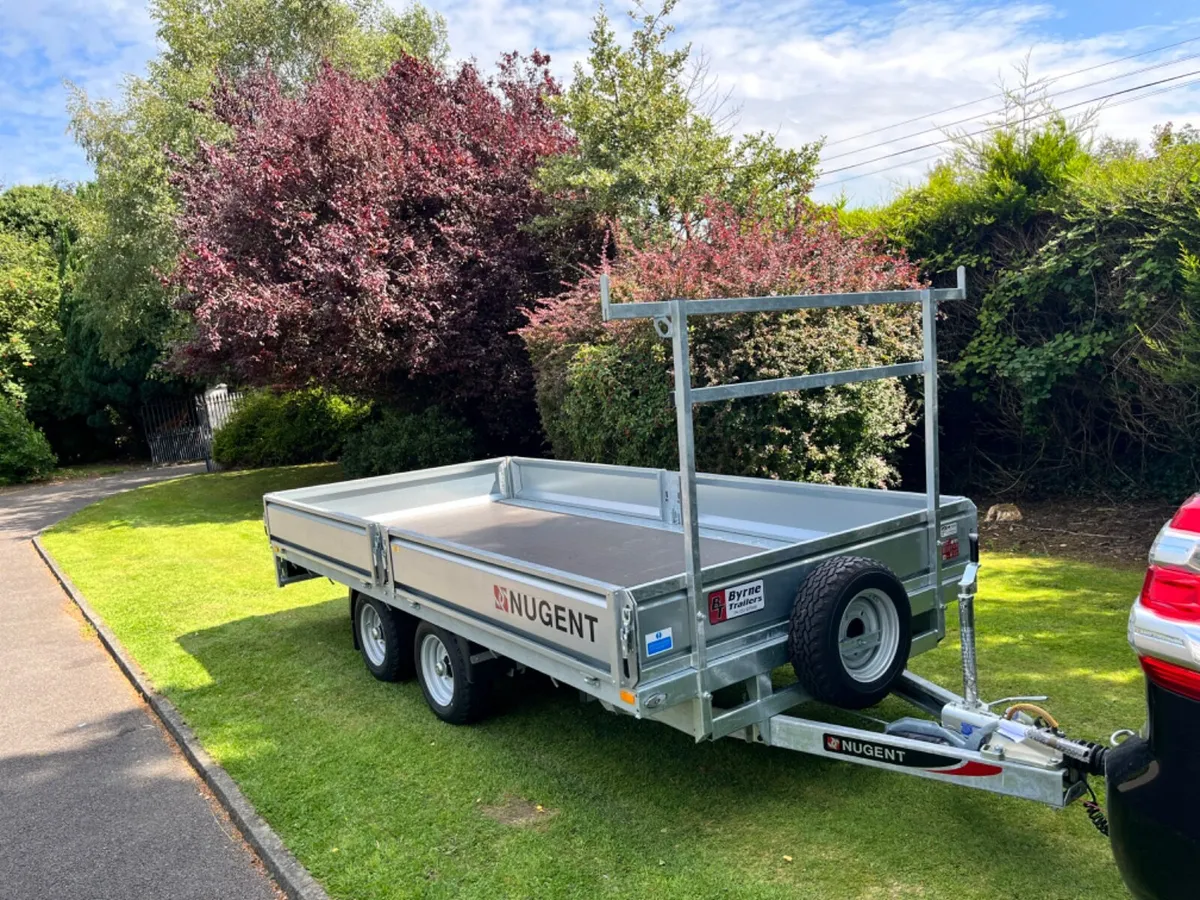 In Stock ✅Nugent 14x6’7 Dropside Trailer - Image 3