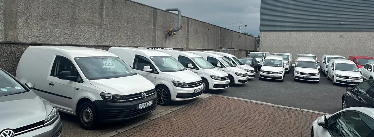 Choice of 10 VW Caddy’s  in Stock