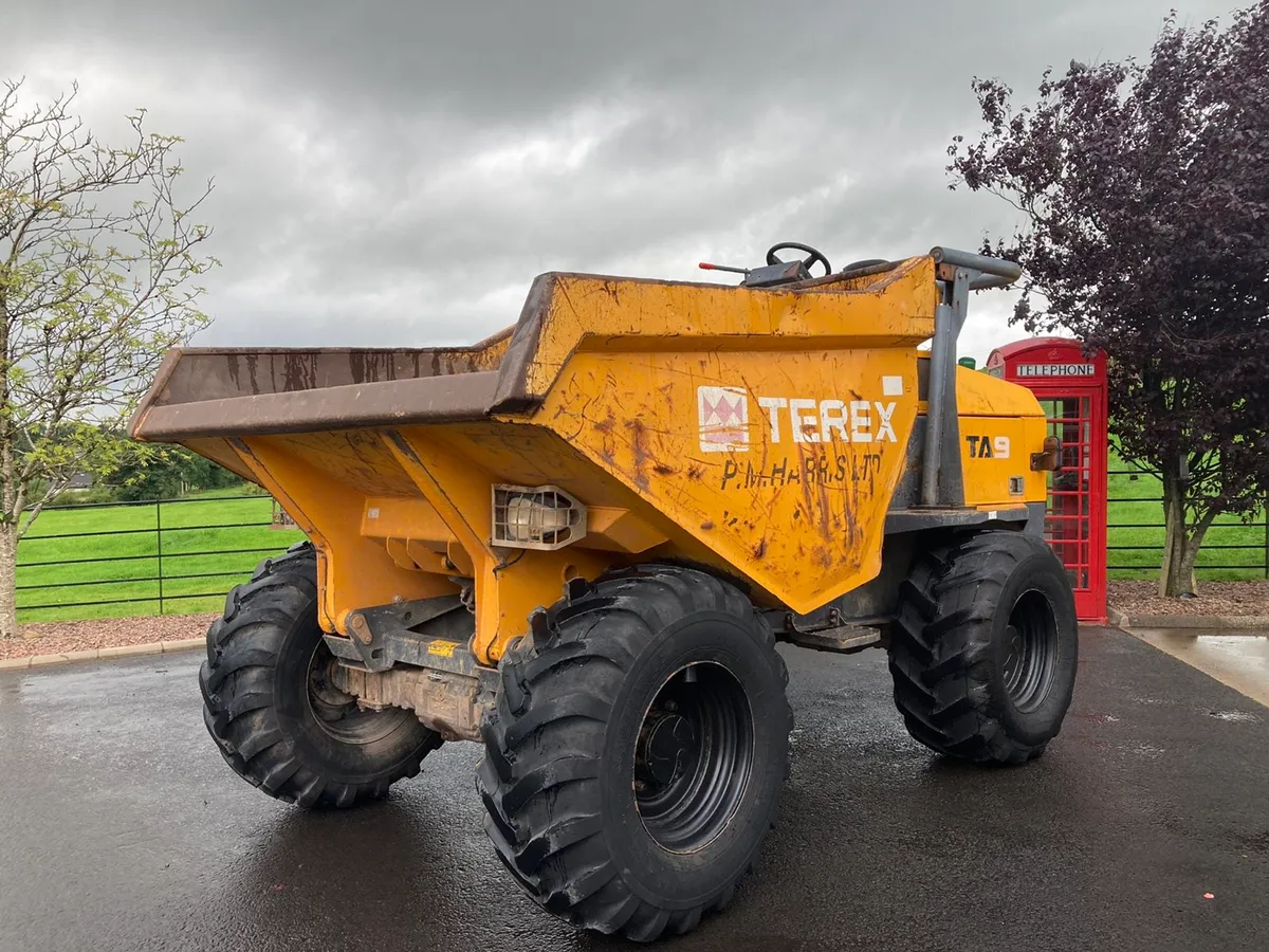2013 TEREX 9 Tonne DUMPER - Image 2