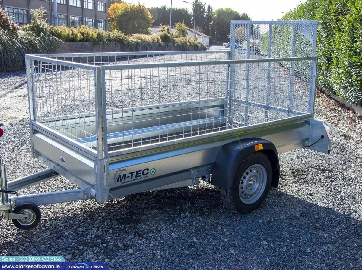 NEW M-Tec 8ft x 4ft Single Axle Quad Trailer - Image 3