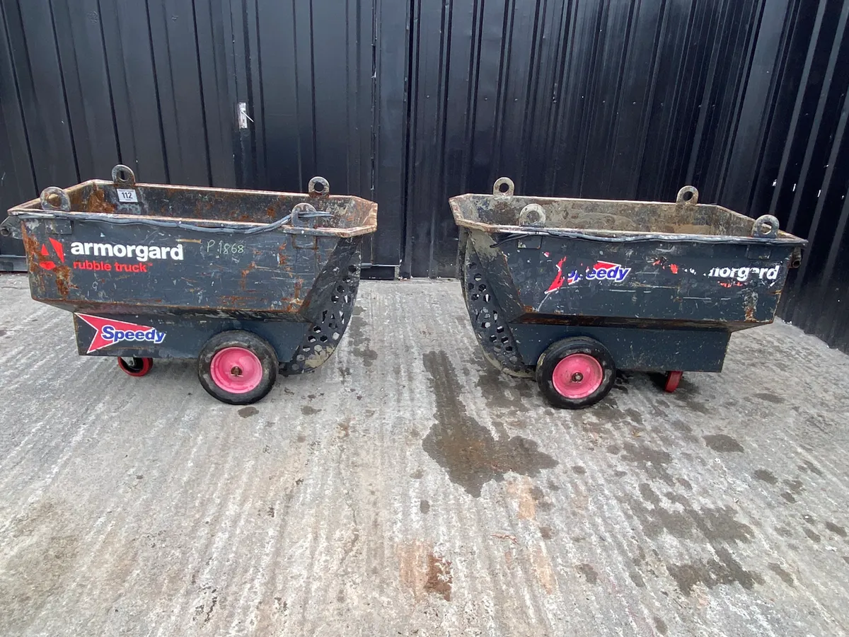 Choice of two Armorguard rubble truck - Image 2