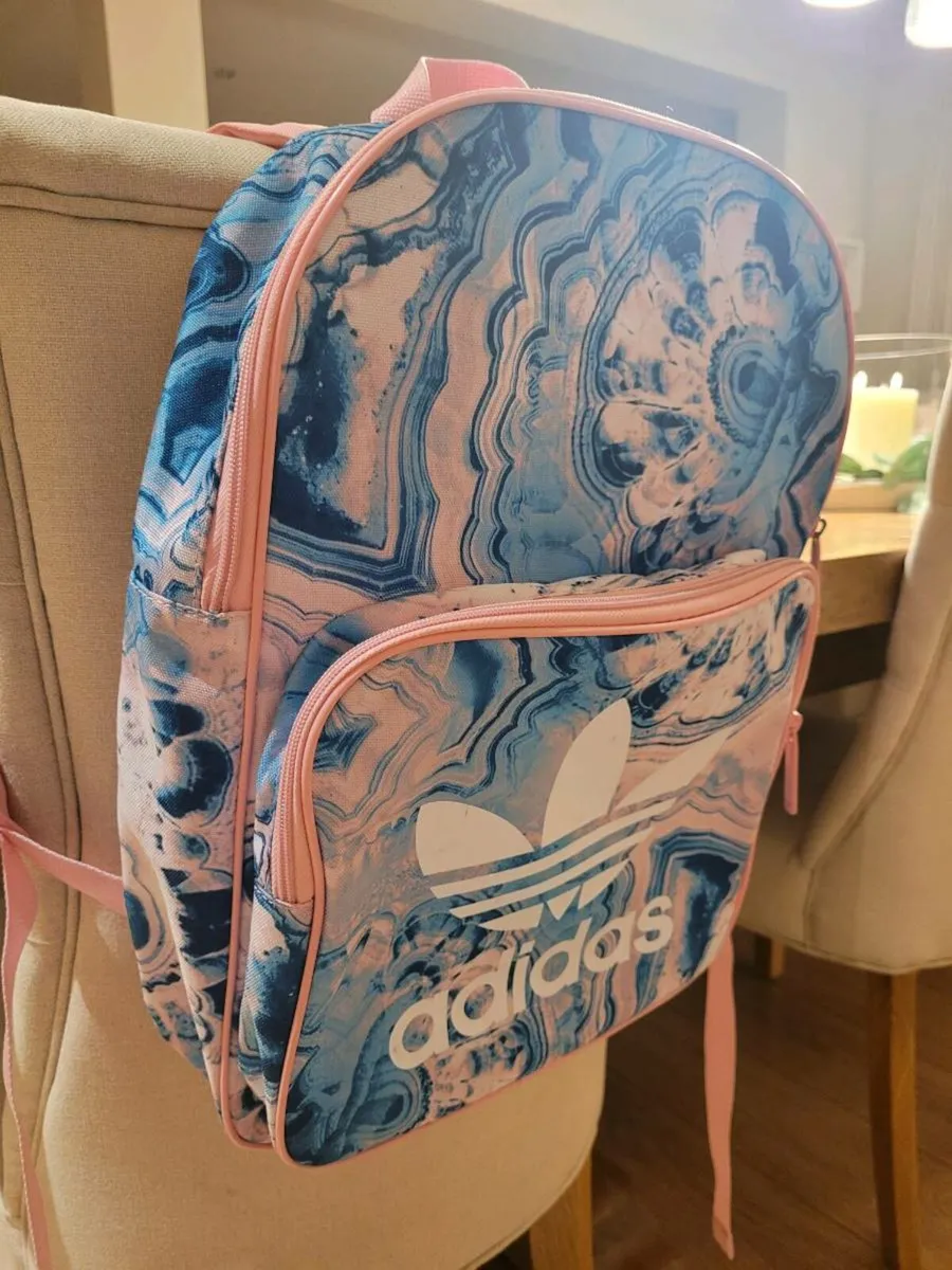 Adidas marble backpack sale