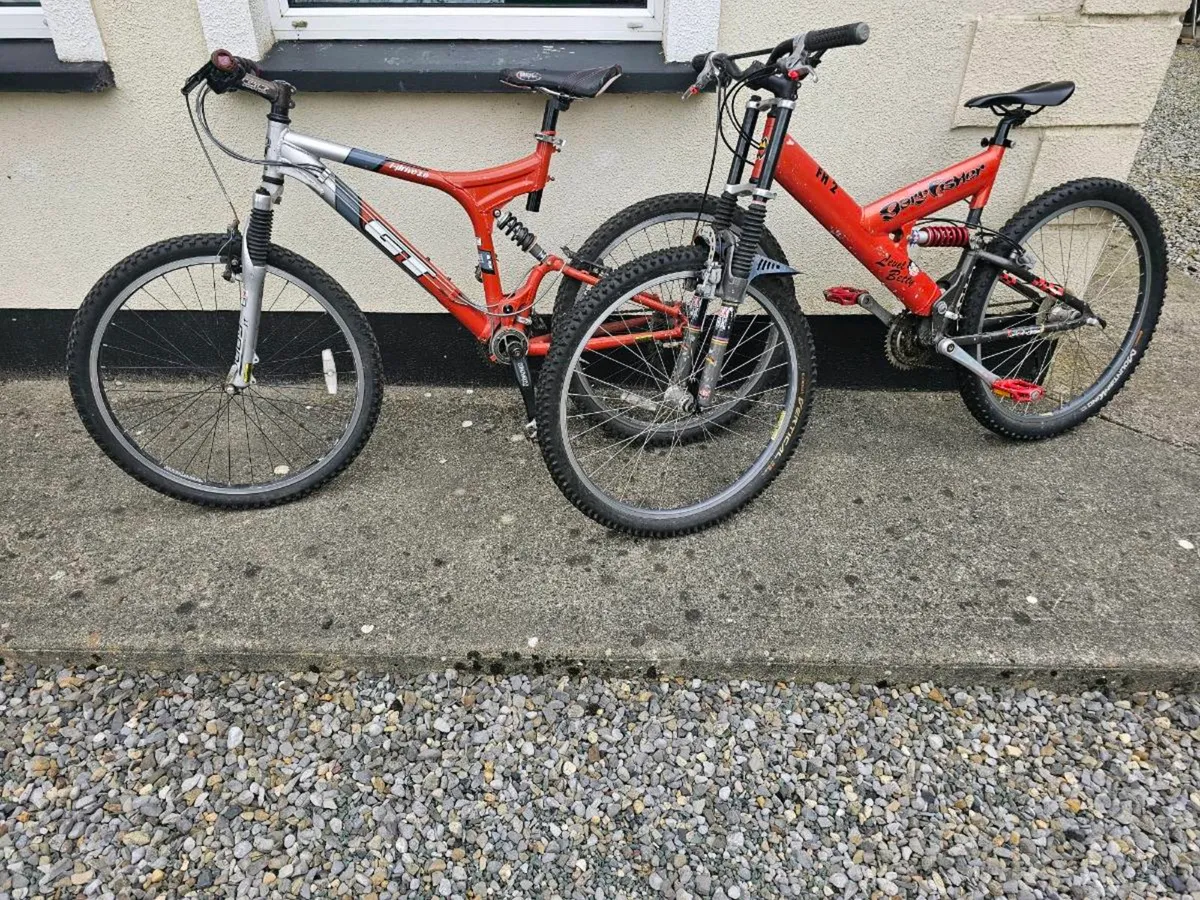 Gt full suspension cheap mountain bikes for sale