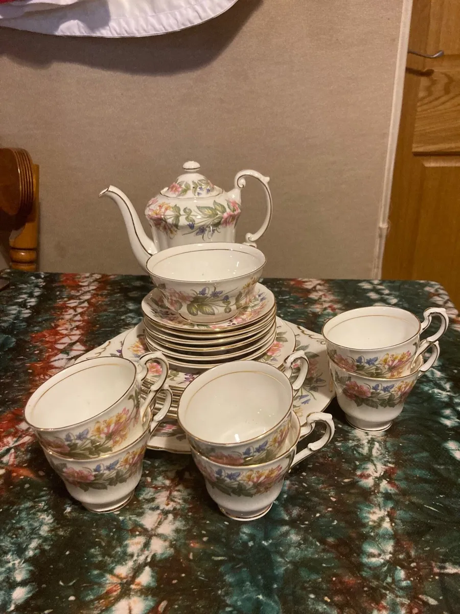 Paragon country lane pattern coffee set