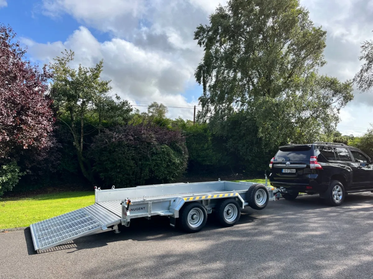 “100% Finance” Mini digger trailers - Image 4