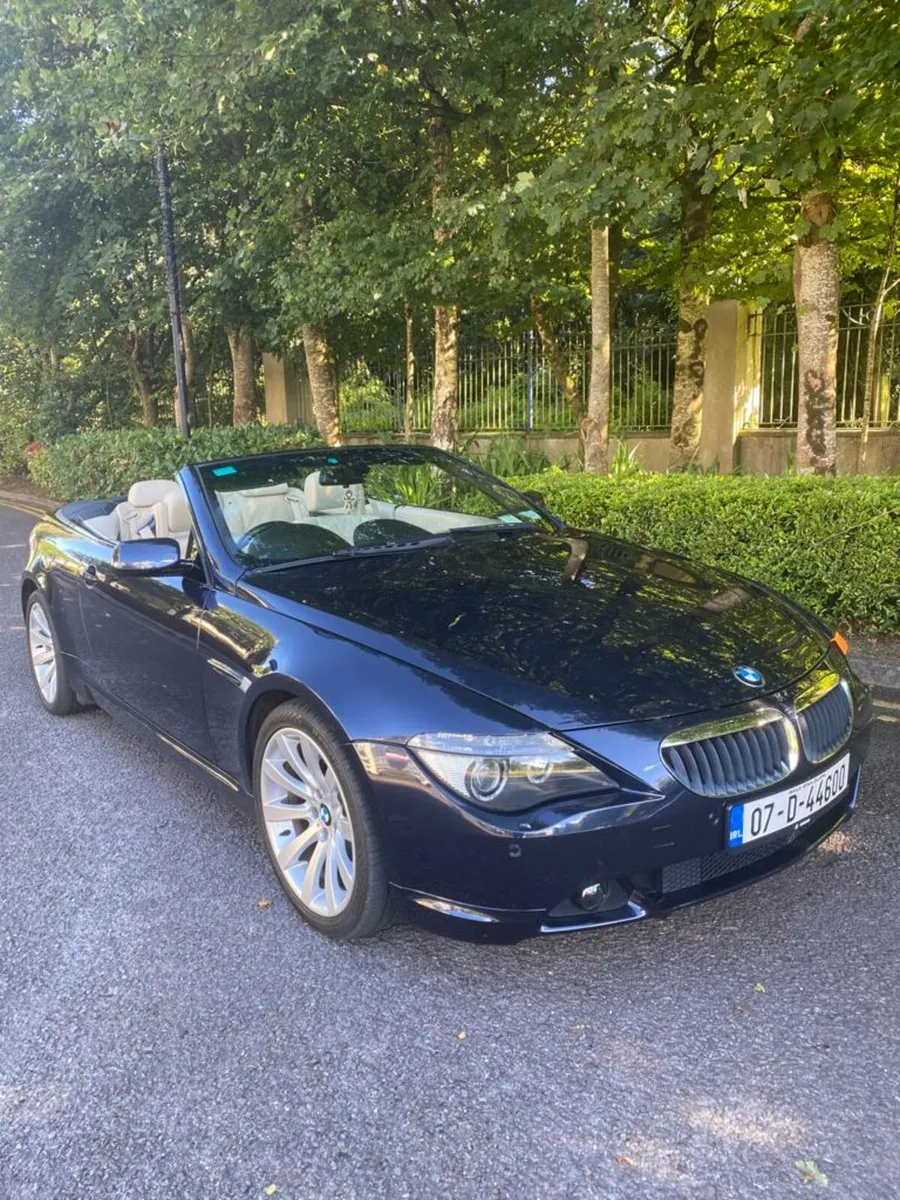 BMW 630i CONVERTIBLE NEW NCT 12-24
