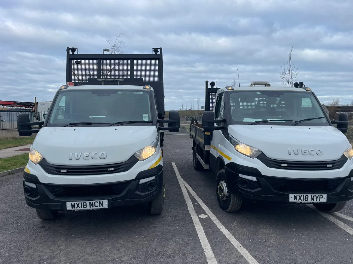 2018 Iveco 7.5 Ton Tippers - Image 2