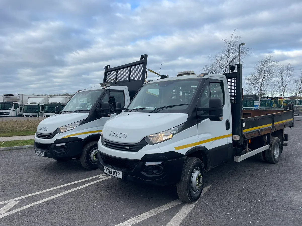 2018 Iveco 7.5 Ton Tippers - Image 3