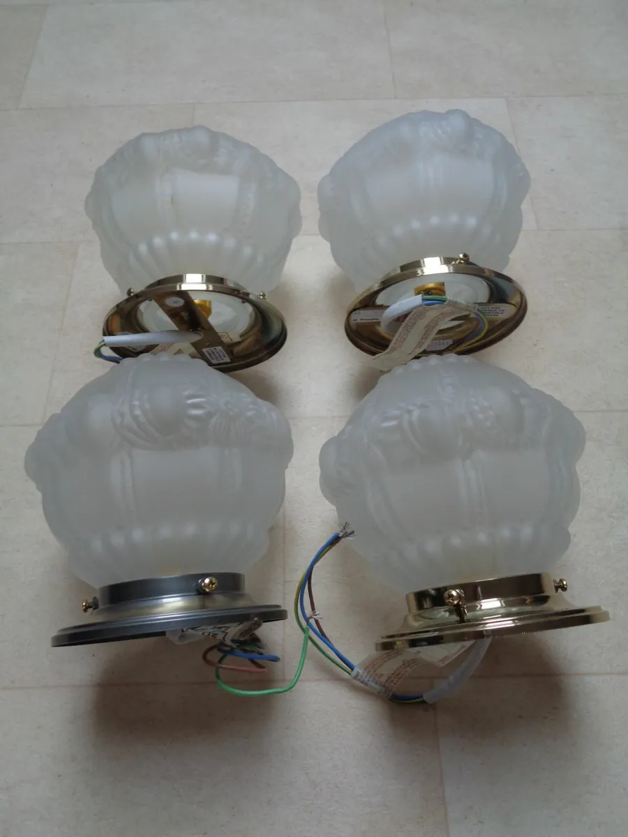 FOUR VERY GOOD NEW CEILING LIGHTS - Image 1