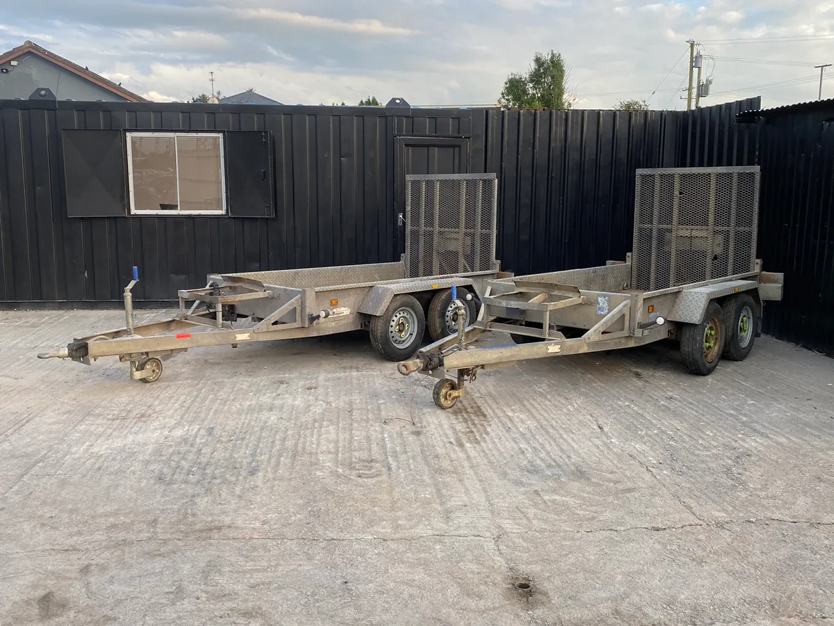 Choice of 2 Indespension 8 x 4 Plant Trailers - Image 1