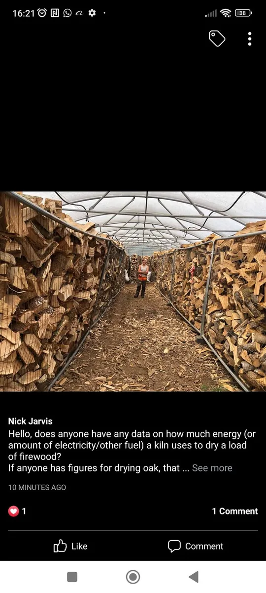 Hardwood Firewood for sale