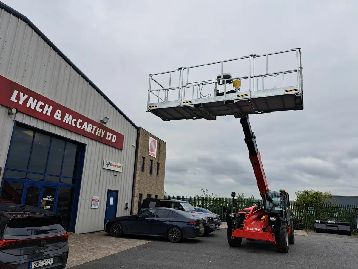 New Manitou extending basket - Image 1