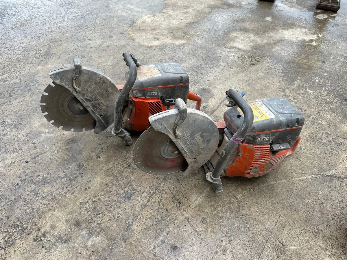 Rammer Road saw Consaw cable trailer - Image 4
