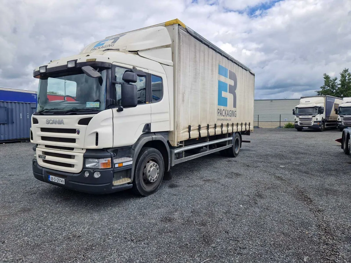 Trade/Export Scania P230 Curtainside, 2008 - Image 1