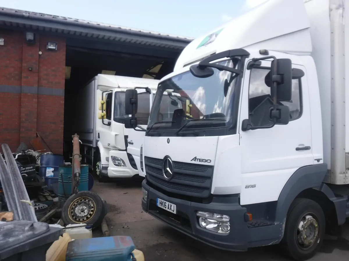 2016 Mercedes Atego Euro 6 for parts . - Image 2