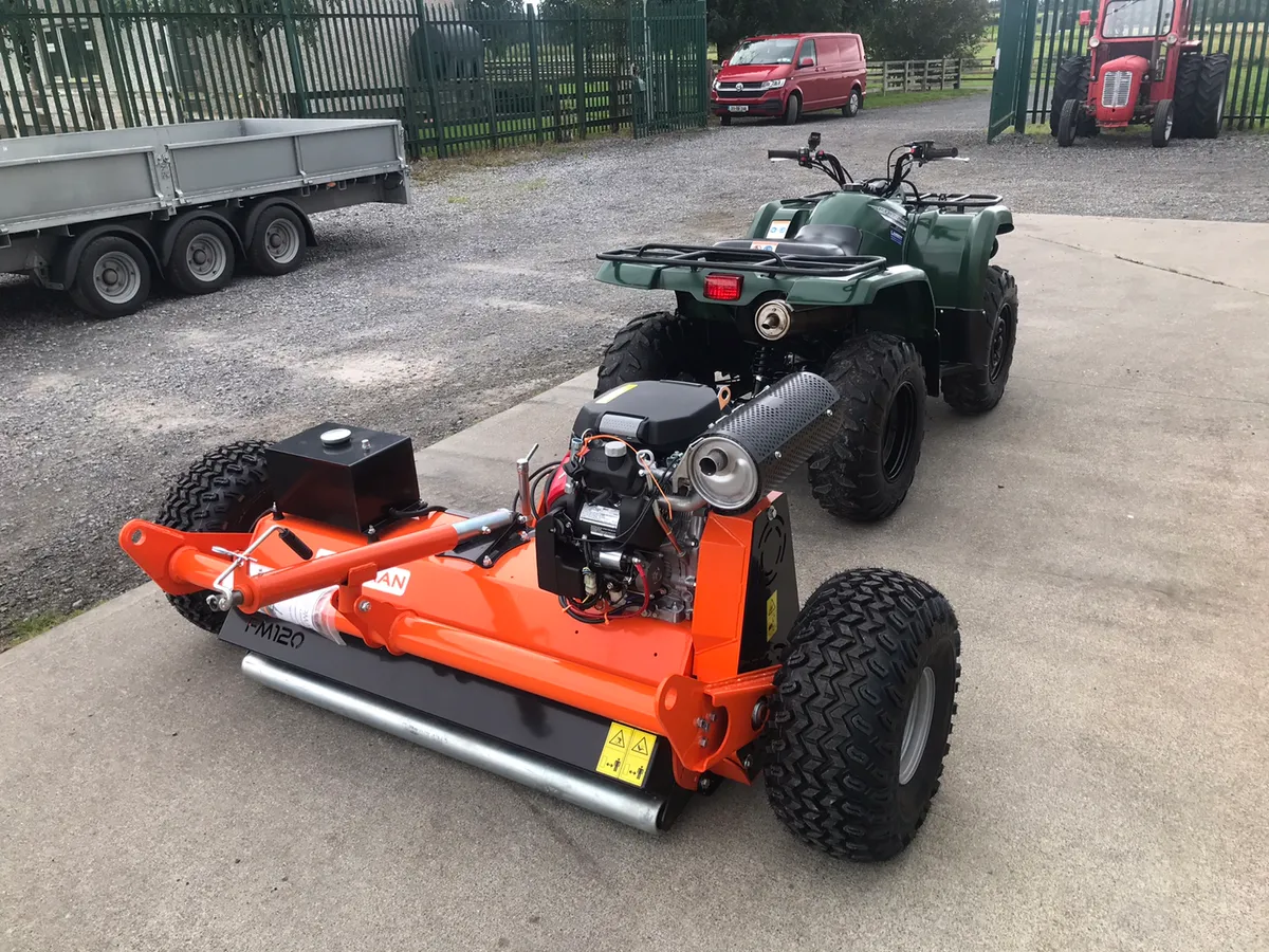 FINANCE PACKAGE -Yamaha Quad + Chapman Flail Mower - Image 3