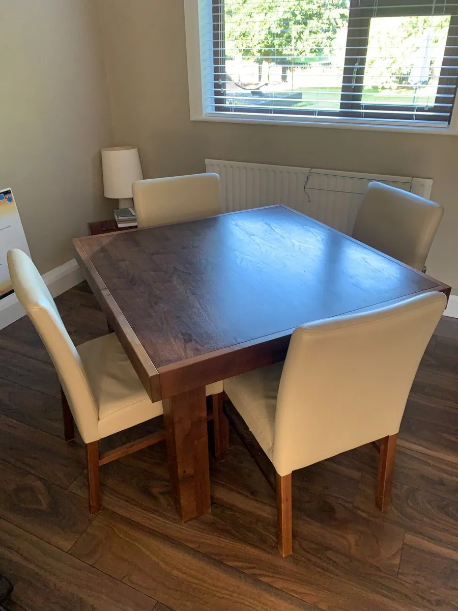Dining Table and Chairs - Image 1