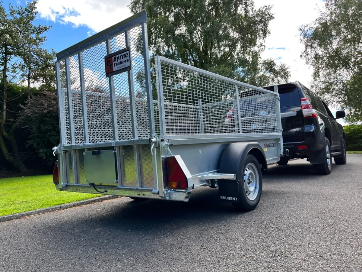In Stock ✅Single axle trailers all shapes - Image 2
