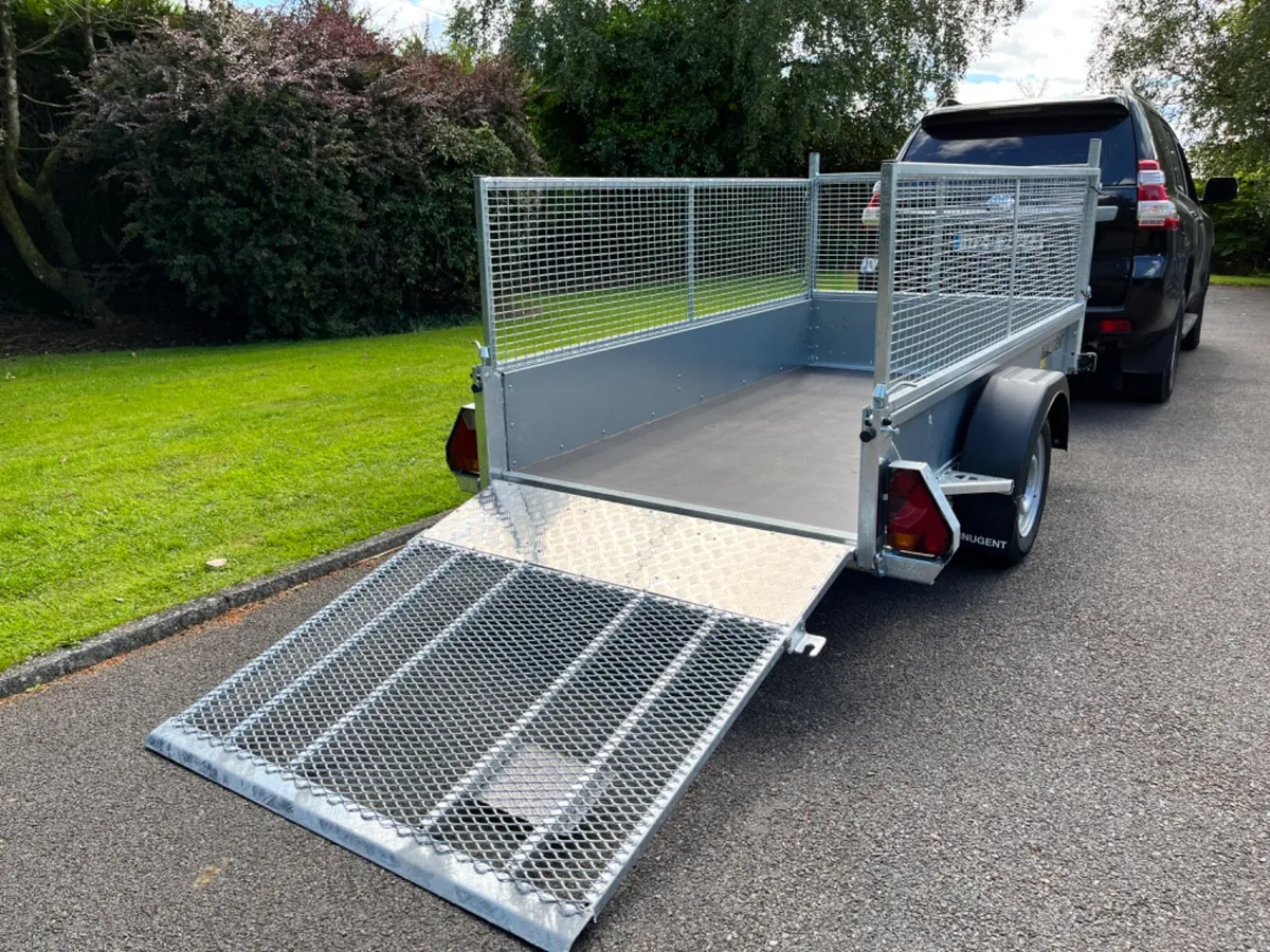 In Stock ✅Single axle trailers all shapes - Image 3