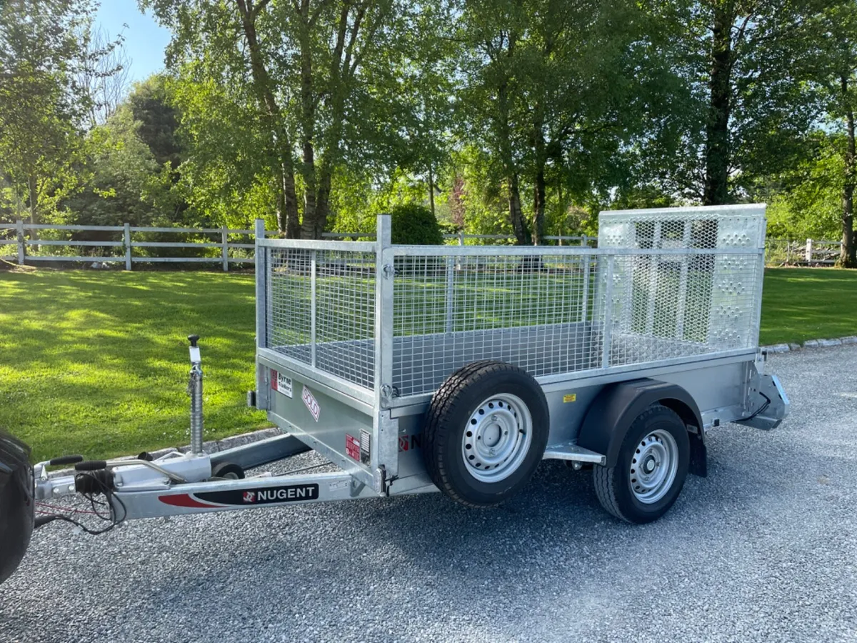 In Stock ✅Single axle trailers all shapes - Image 1