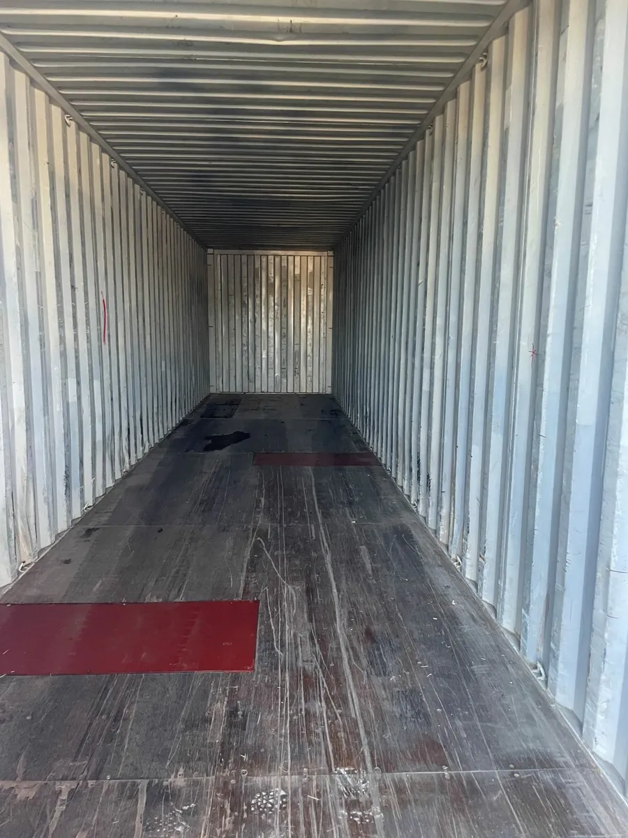 Second hand 40ft x 8ft Hi-Cube Container DELIVERED - Image 4