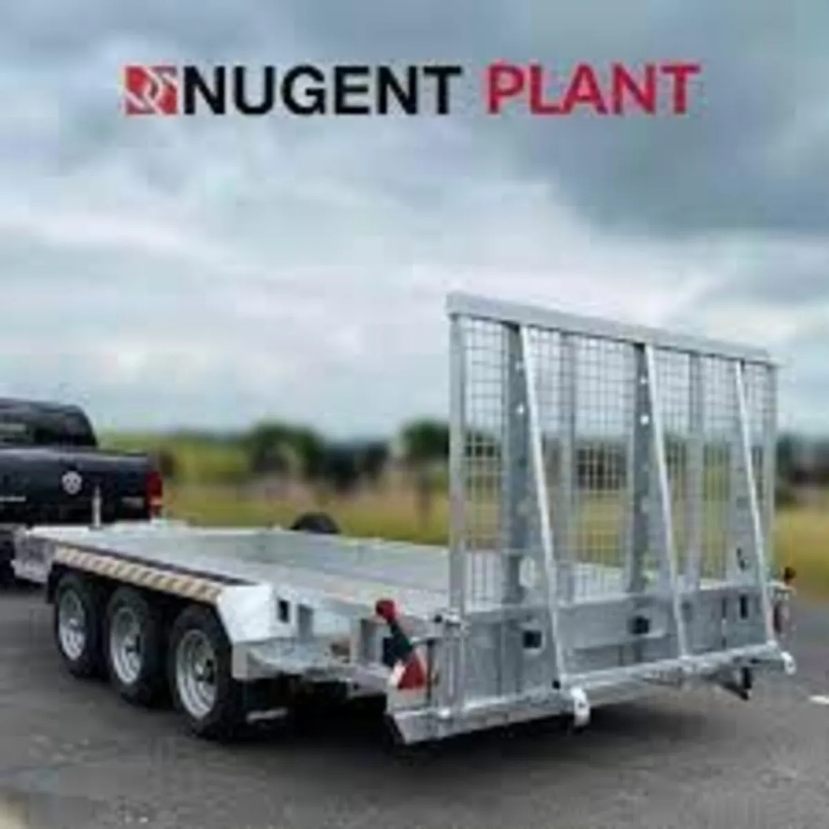 Nugent 12FT Tri Axle Plant Trailer - Finance Opts - Image 1